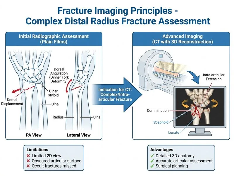 Fracture Imaging Principles diagram