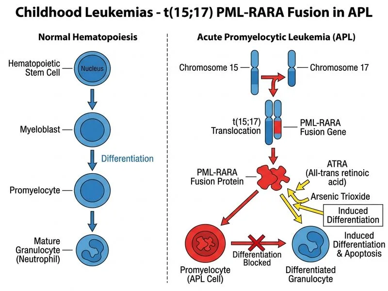 Childhood Leukemias diagram