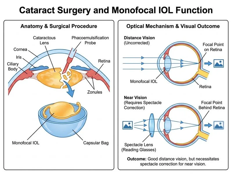Cataract Surgery and IOLs diagram