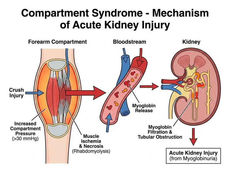 Compartment Syndrome diagram