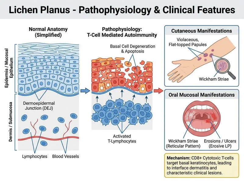 Lichen Planus diagram