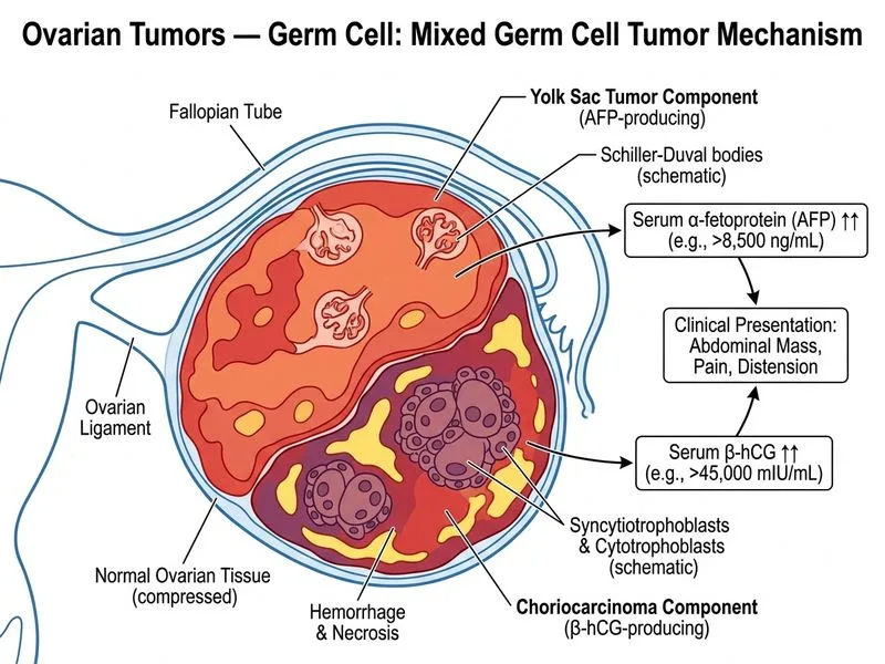 Ovarian Tumors — Germ Cell diagram