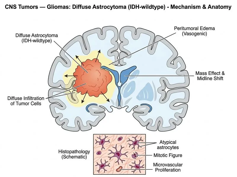 CNS Tumors — Gliomas diagram