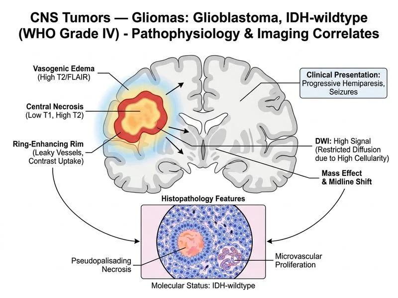 CNS Tumors — Gliomas diagram