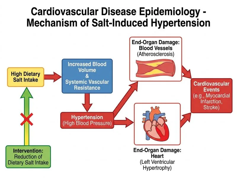 Cardiovascular Disease Epidemiology diagram