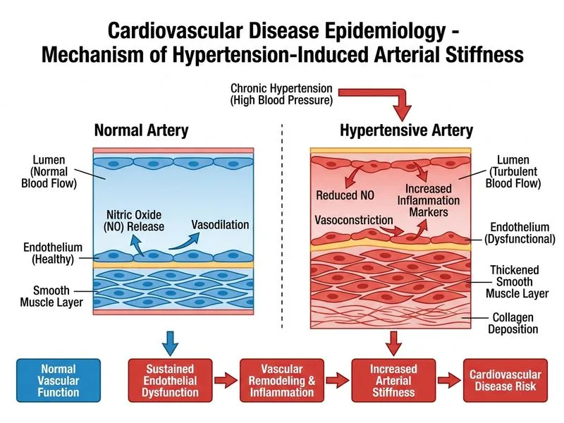 Cardiovascular Disease Epidemiology diagram