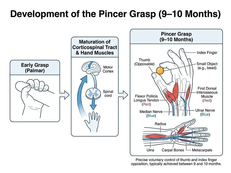 Developmental Milestones diagram
