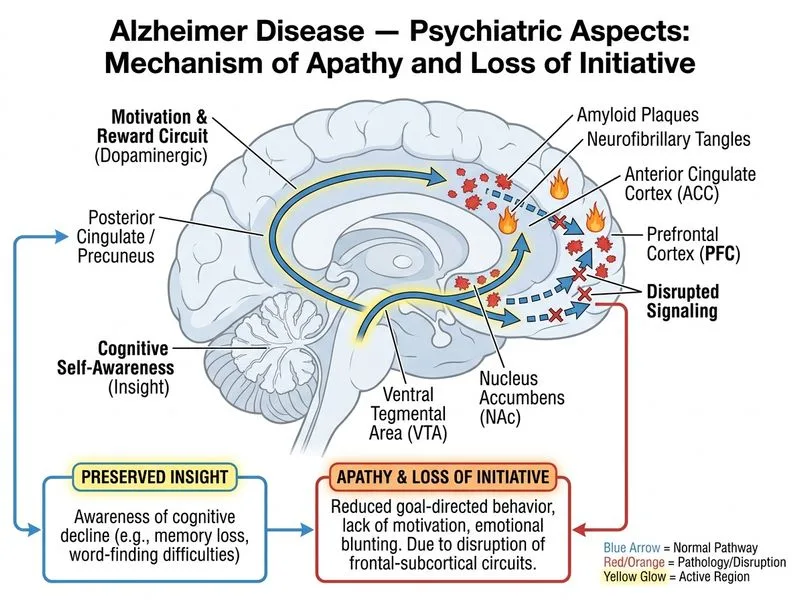 Alzheimer Disease — Psychiatric Aspects diagram