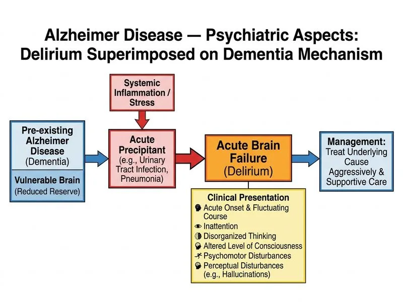 Alzheimer Disease — Psychiatric Aspects diagram