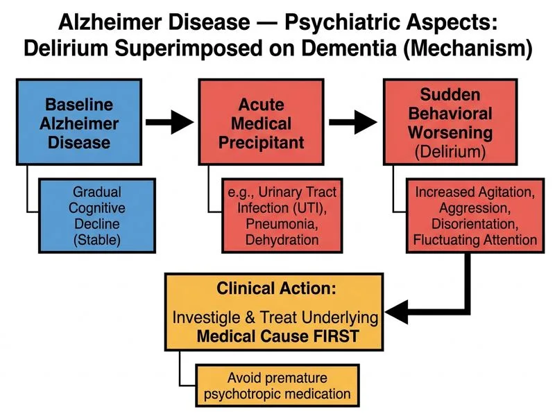 Alzheimer Disease — Psychiatric Aspects diagram