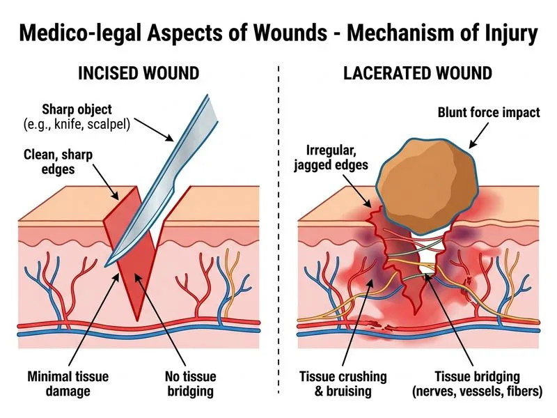 Medico-legal Aspects of Wounds diagram
