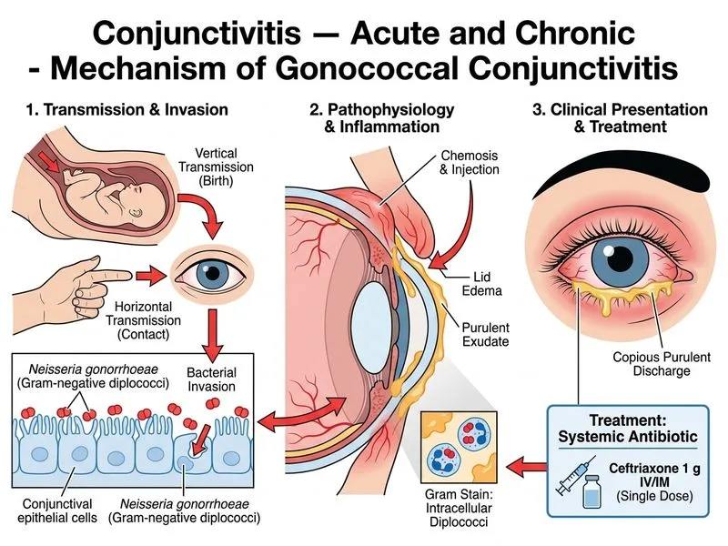 Conjunctivitis — Acute and Chronic diagram