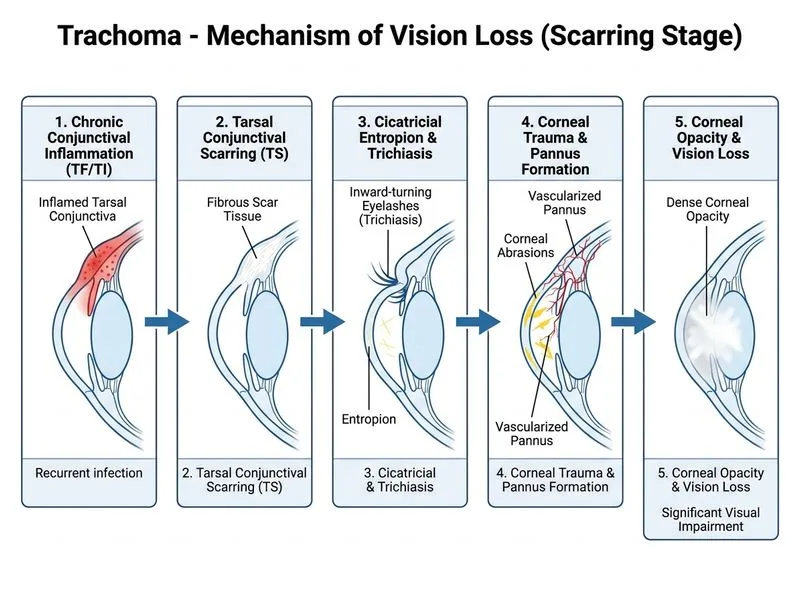 Trachoma diagram