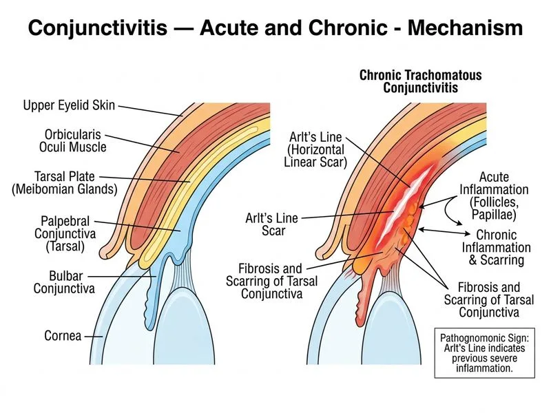 Conjunctivitis — Acute and Chronic diagram