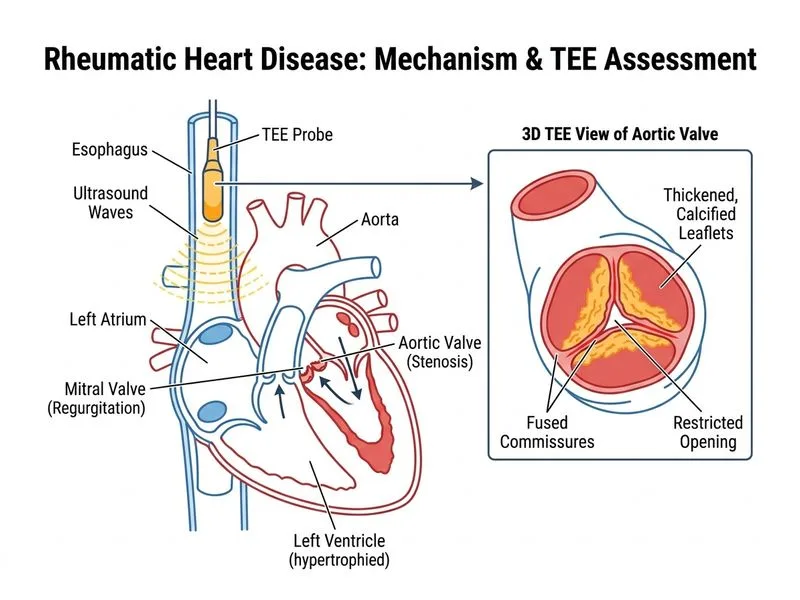 Rheumatic Heart Disease diagram