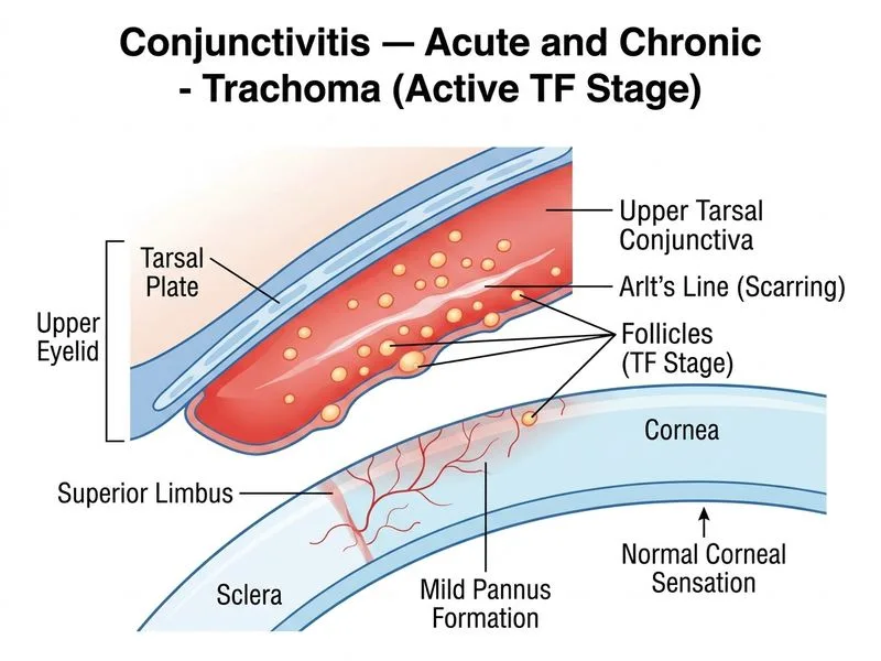 Conjunctivitis — Acute and Chronic diagram