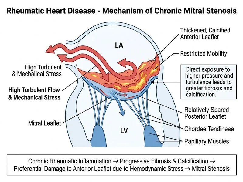 Rheumatic Heart Disease diagram