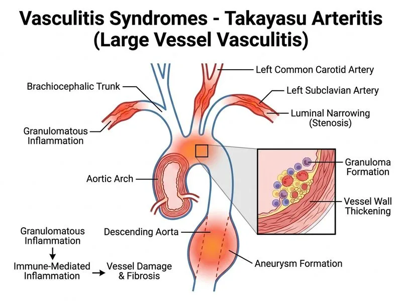 Vasculitis Syndromes diagram