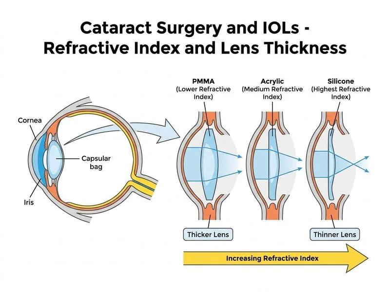 Cataract Surgery and IOLs diagram