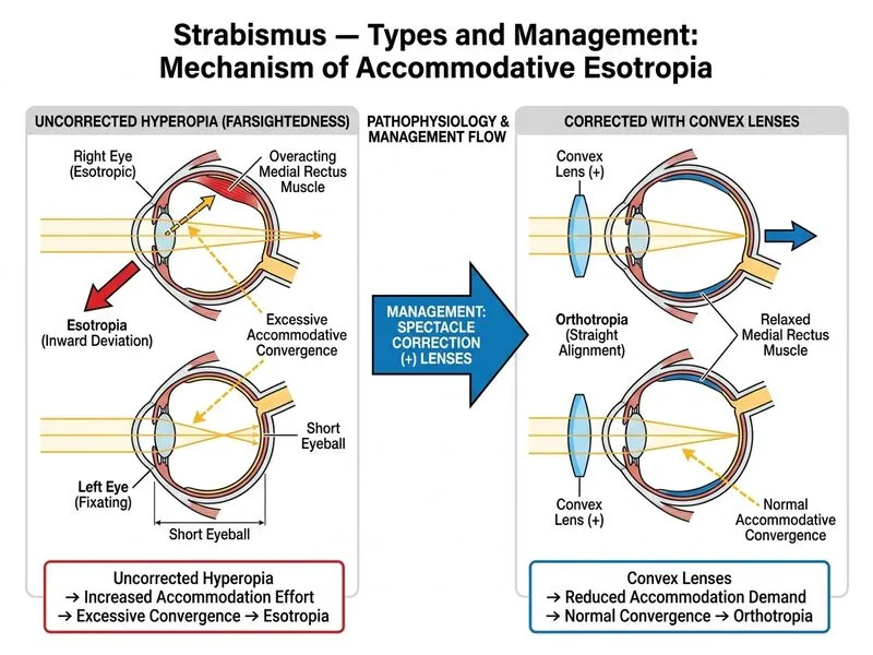 Strabismus — Types and Management diagram