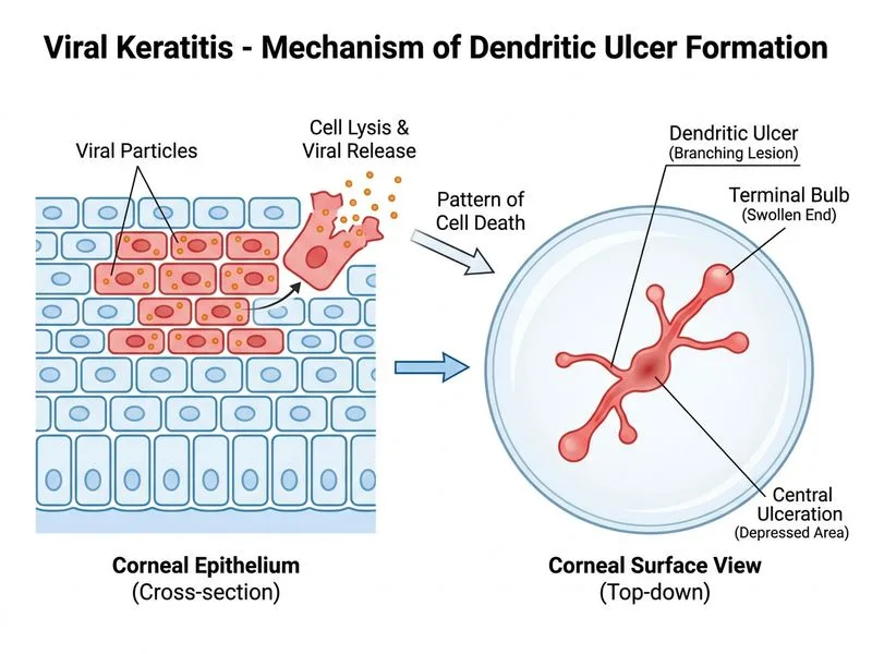 Viral Keratitis diagram