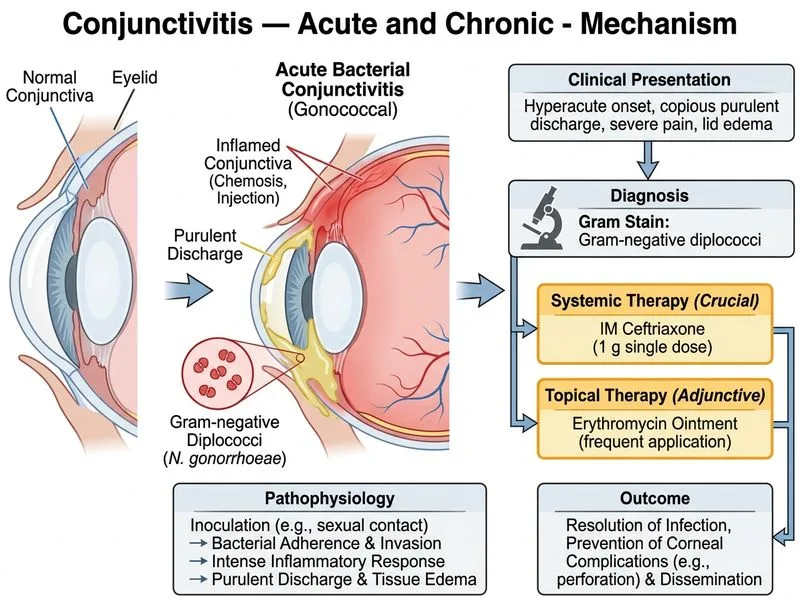 Conjunctivitis — Acute and Chronic diagram