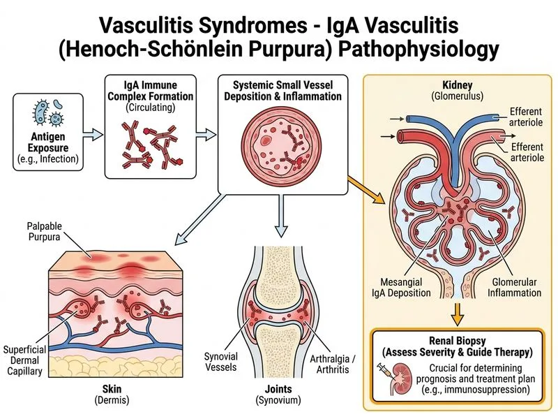 Vasculitis Syndromes diagram