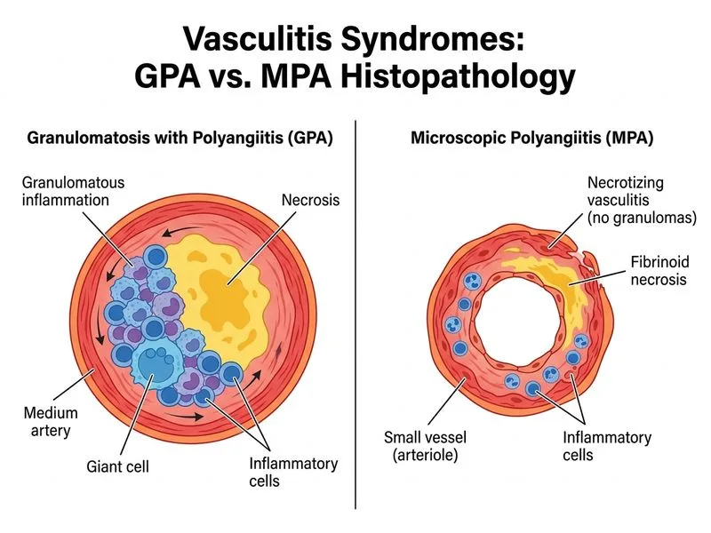 Vasculitis Syndromes diagram