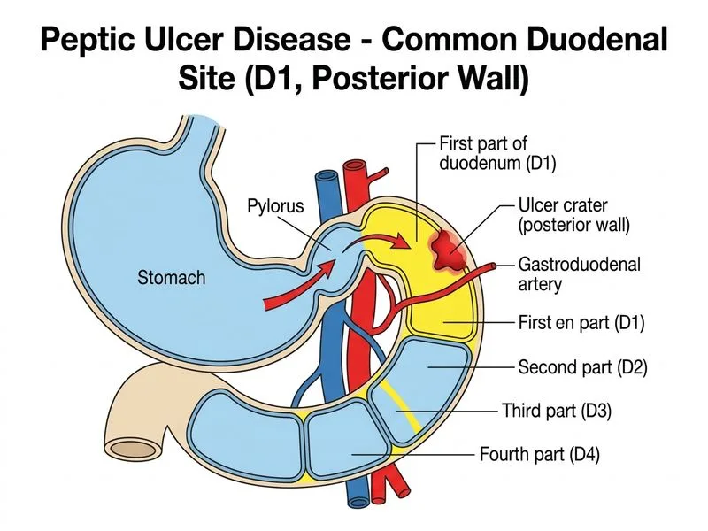 Peptic Ulcer Disease diagram