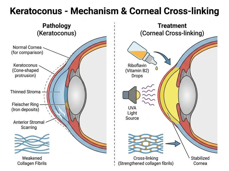 Keratoconus diagram