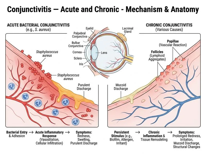 Conjunctivitis — Acute and Chronic diagram