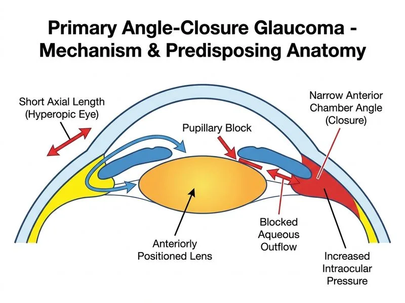 Primary Angle-Closure Glaucoma diagram
