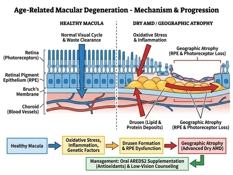 Age-Related Macular Degeneration diagram