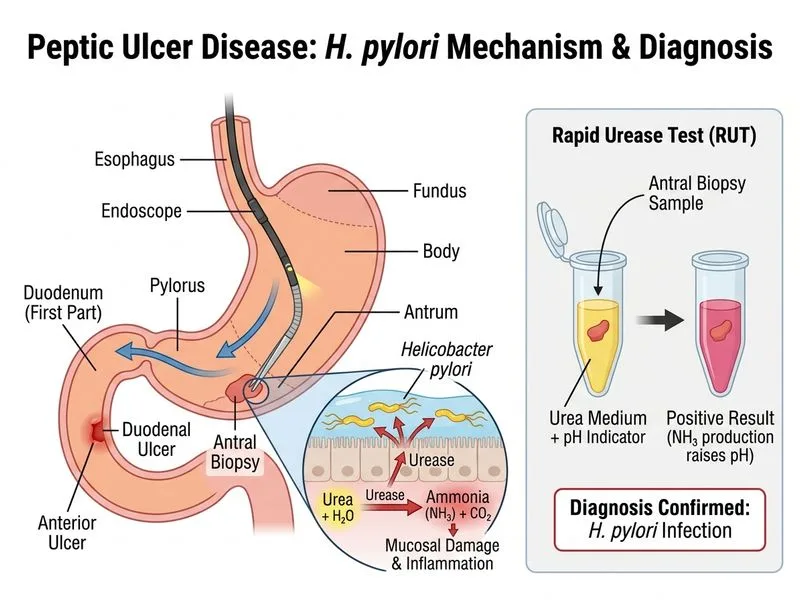 Peptic Ulcer Disease diagram