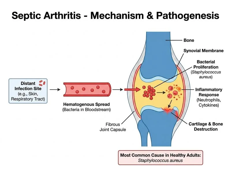Septic Arthritis diagram