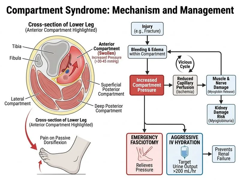 Compartment Syndrome diagram
