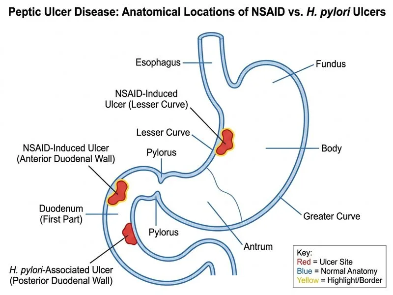 Peptic Ulcer Disease diagram