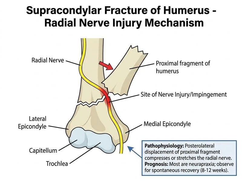 Supracondylar Fracture of Humerus diagram