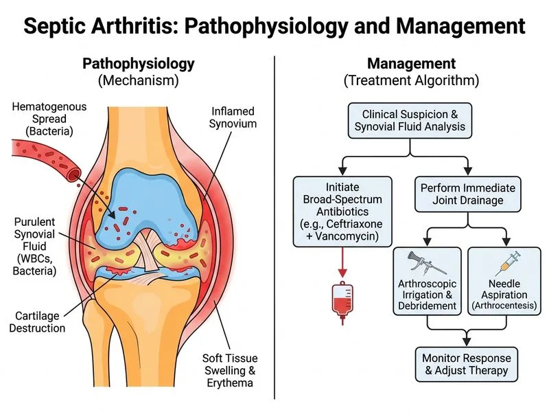 Septic Arthritis diagram