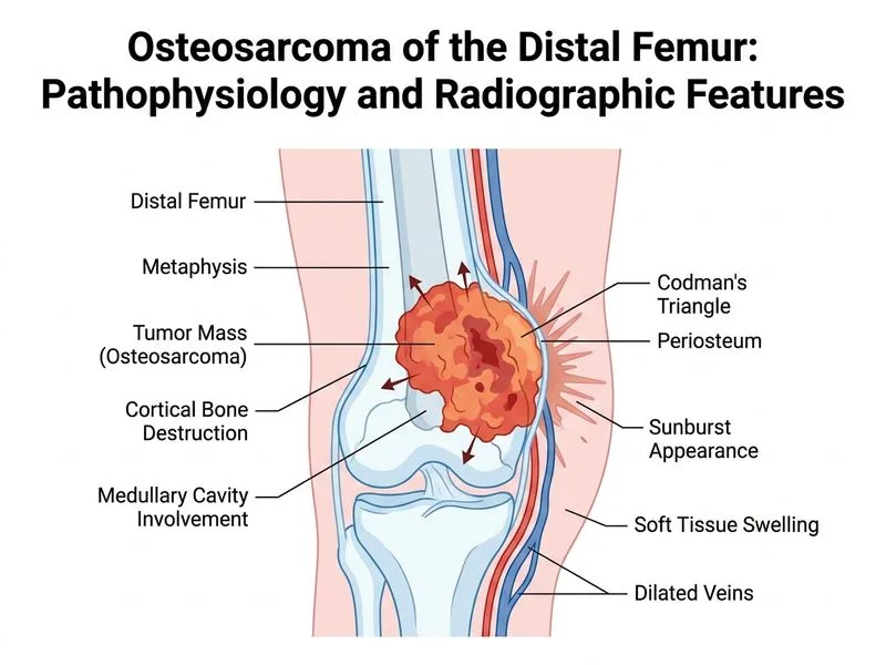 Osteosarcoma diagram