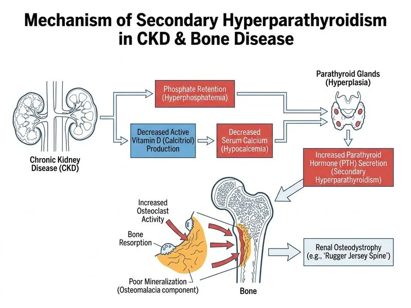 Osteoporosis diagram