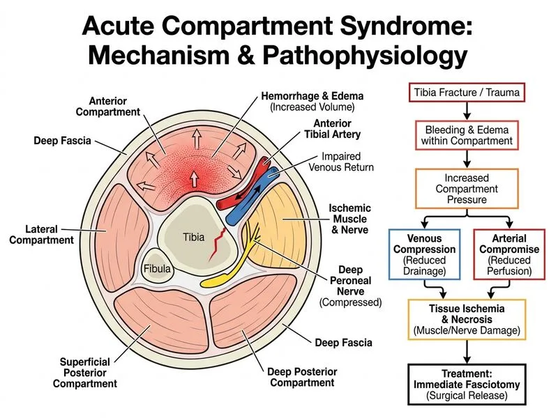 Compartment Syndrome diagram