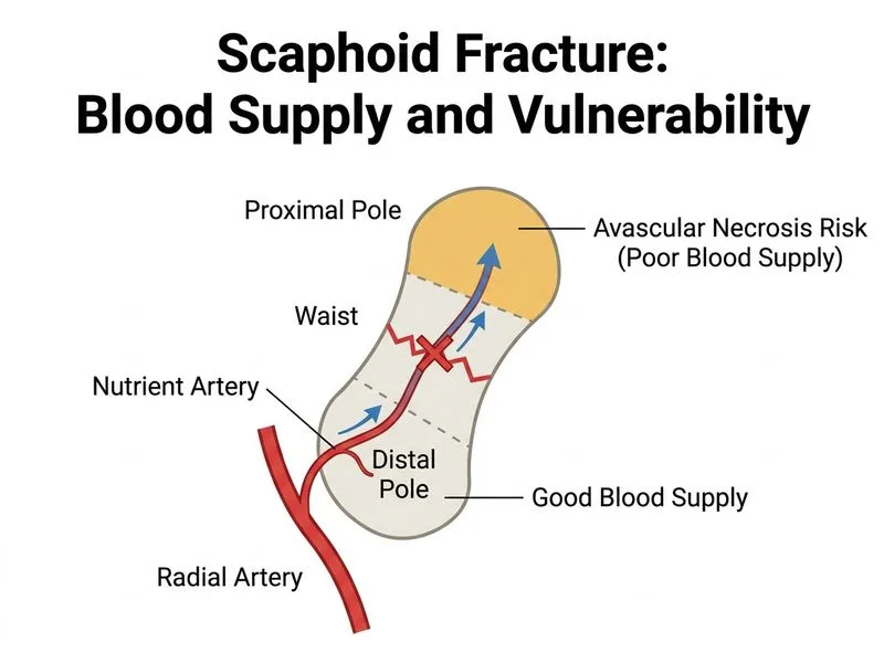 Scaphoid Fracture diagram