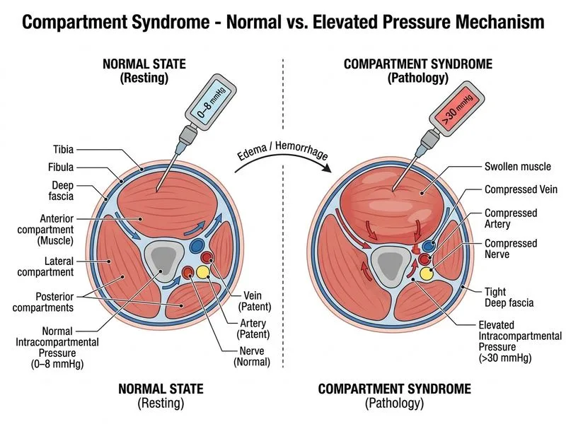 Compartment Syndrome diagram