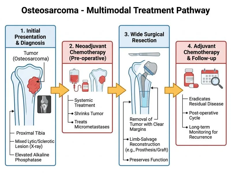 Osteosarcoma diagram