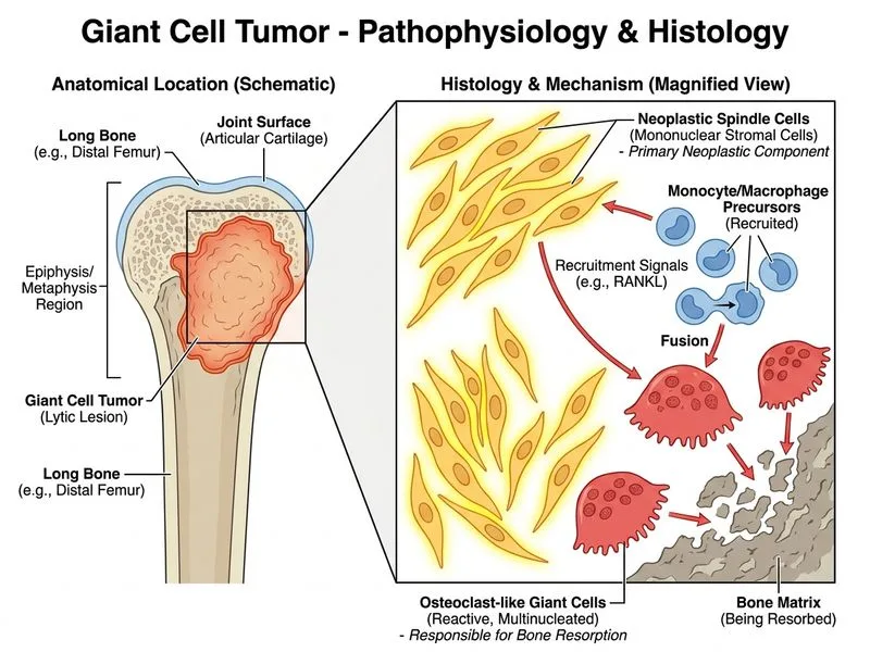Giant Cell Tumor diagram
