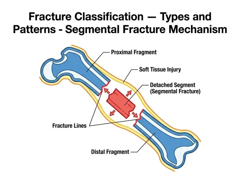 Fracture Classification — Types and Patterns diagram