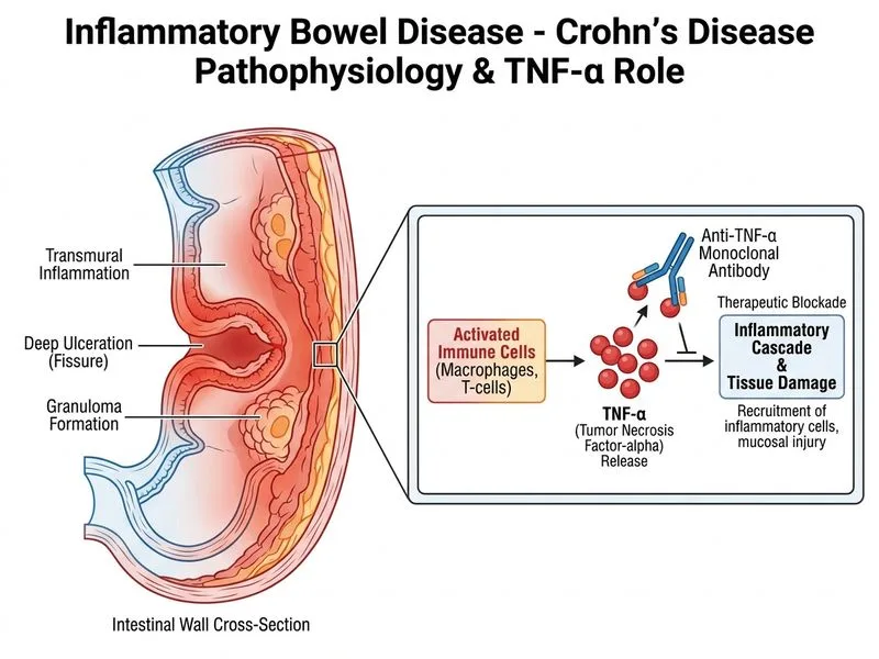 Inflammatory Bowel Disease diagram