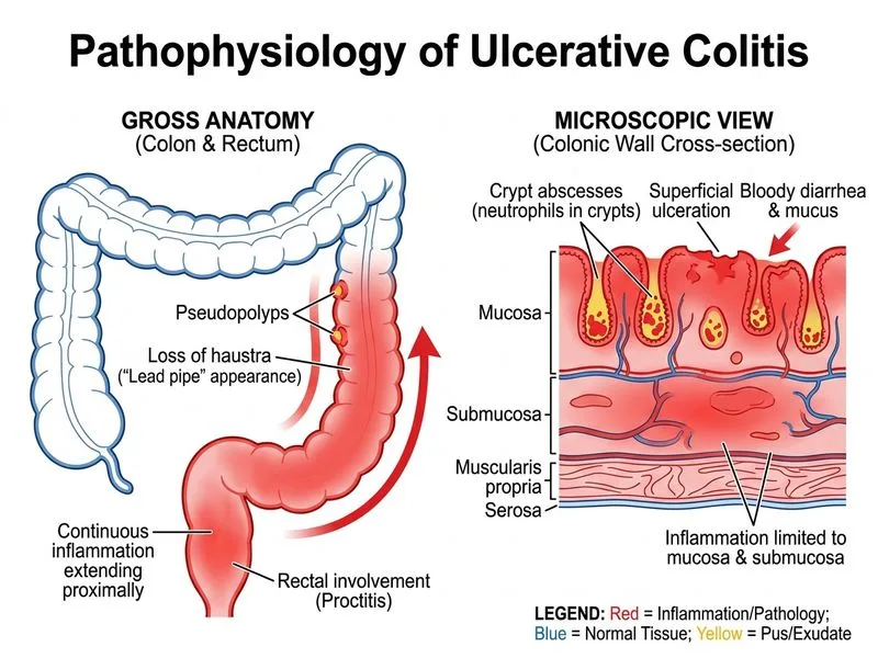 Inflammatory Bowel Disease diagram