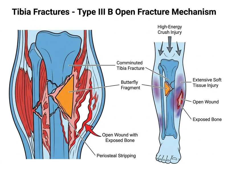 Tibia Fractures diagram